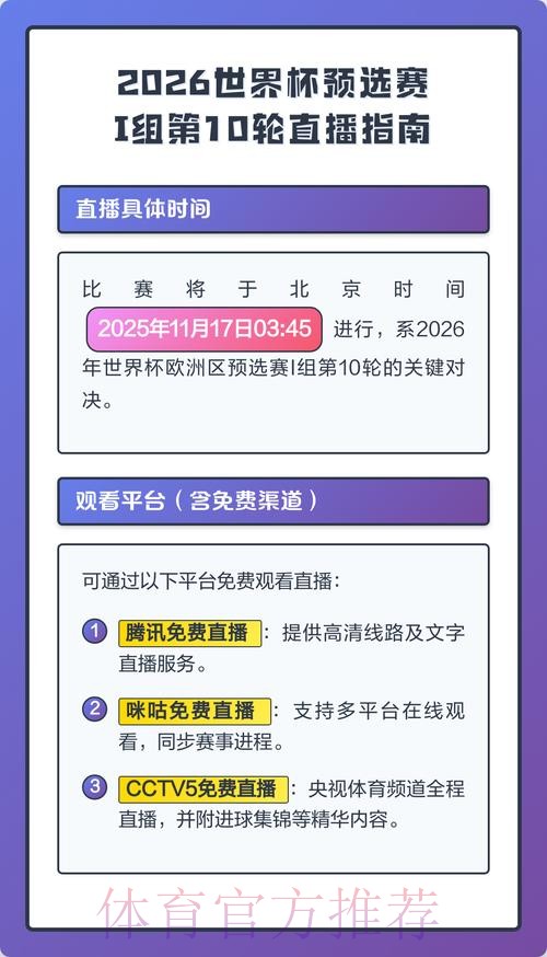 2026世界杯直播教程全站